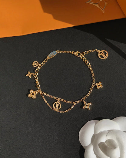 [Peak]BLOOMING ROSE GOLD MOP BRACELET
