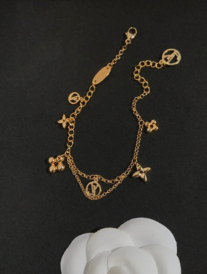 [Peak]BLOOMING ROSE GOLD MOP BRACELET