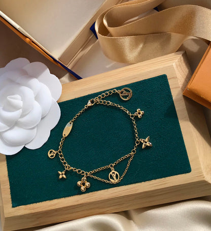 [Peak]BLOOMING ROSE GOLD MOP BRACELET