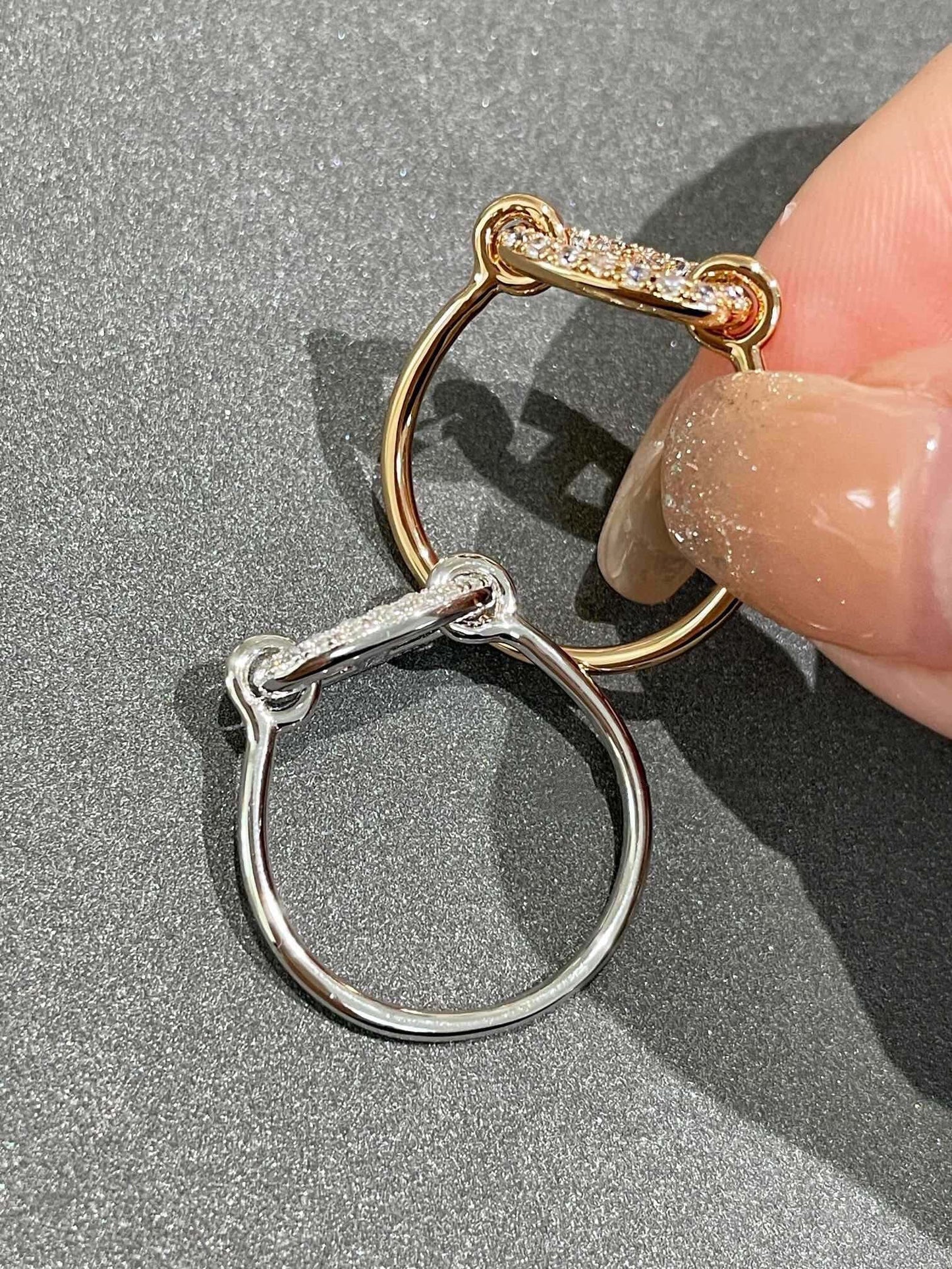 [Peak]RONDE SMALL DIAMOND RING