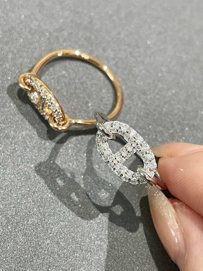 [Peak]RONDE SMALL DIAMOND RING