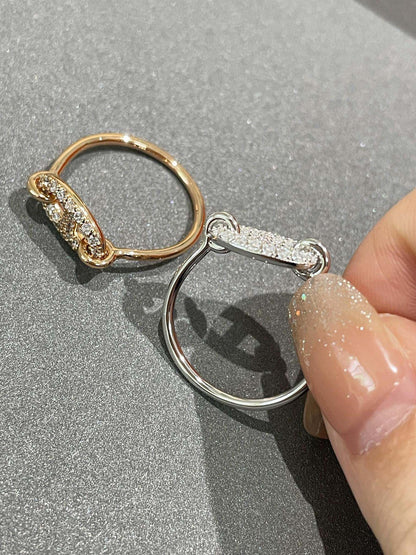 [Peak]RONDE SMALL DIAMOND RING