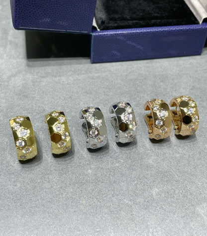 [Peak]BEE LOVE DIAMOND HOOP EARRINGS
