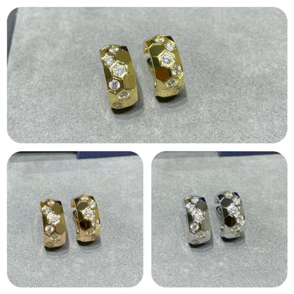 [Peak]BEE LOVE DIAMOND HOOP EARRINGS