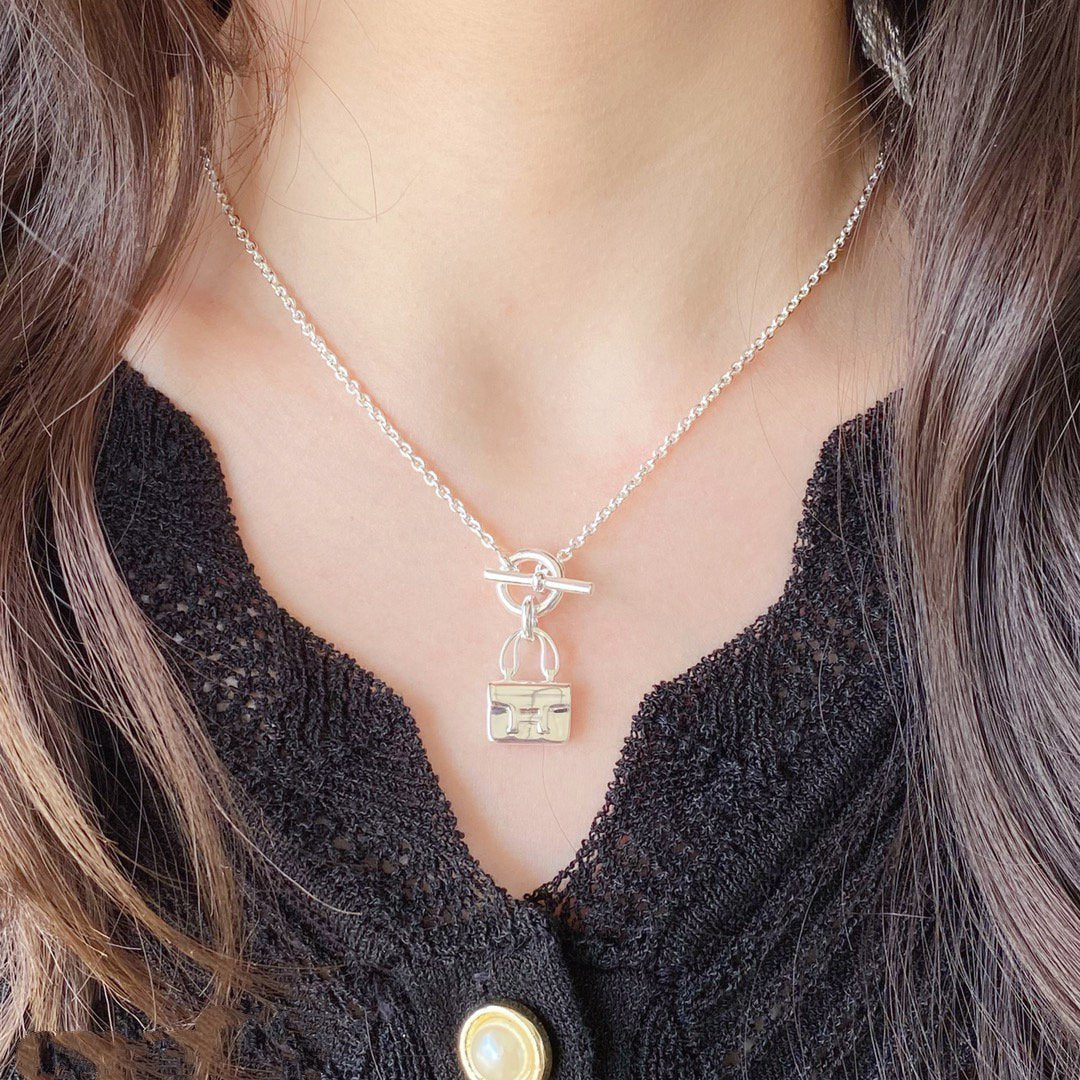 [Peak]CONSTANCE PEDANT SILVER NECKLACE