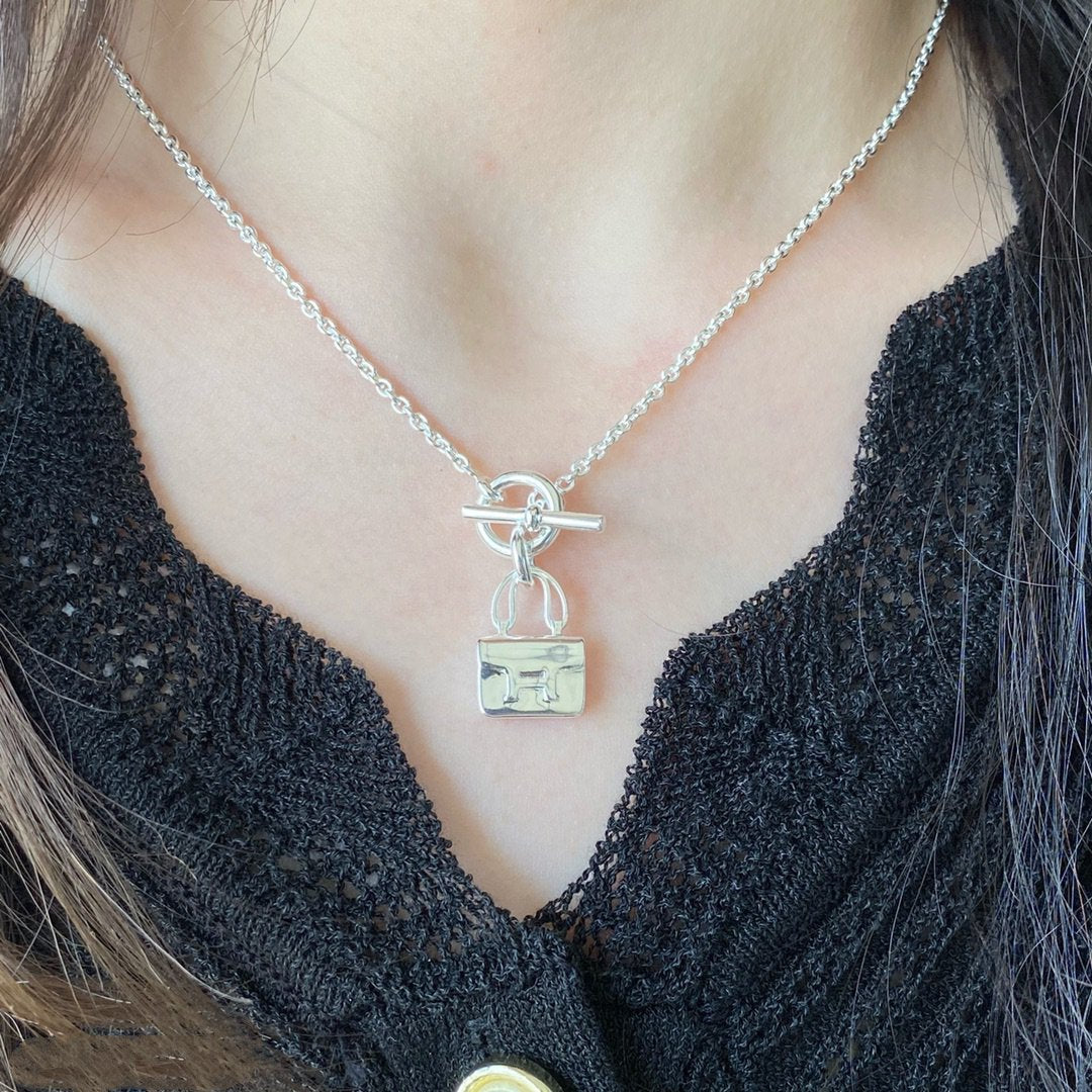 [Peak]CONSTANCE PEDANT SILVER NECKLACE