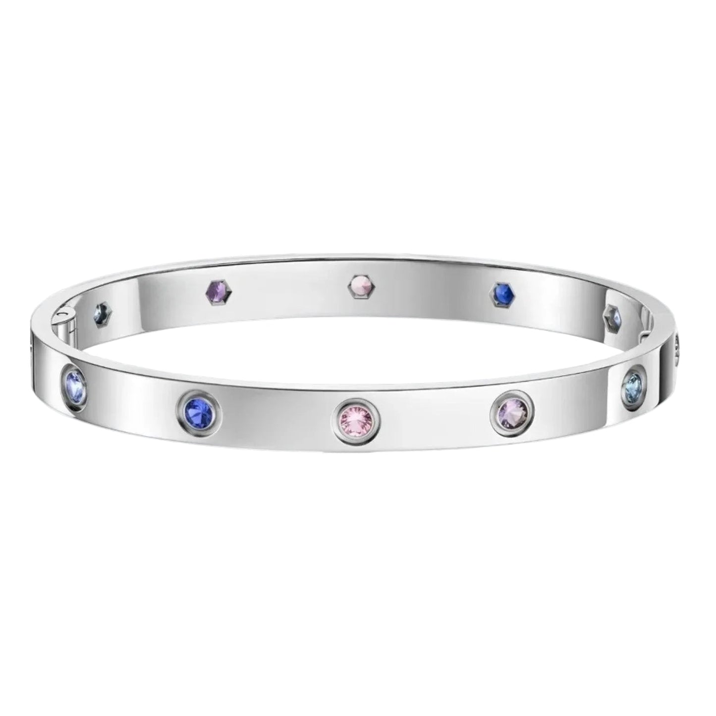 [Peak]CLASSIC 6.1MM LOVE BRACELET 10-DIAMOND MULTICOLOR