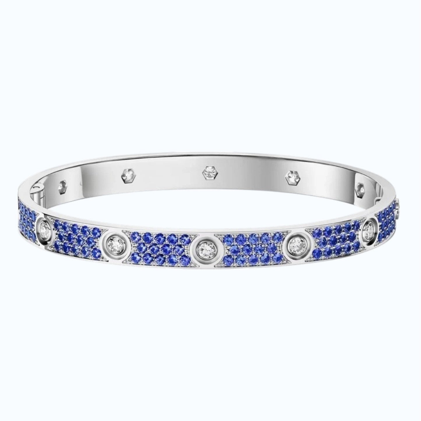 [Peak]CLASSIC 6.1MM LOVE BRACELET 10-DIAMOND FULL PAVÉ