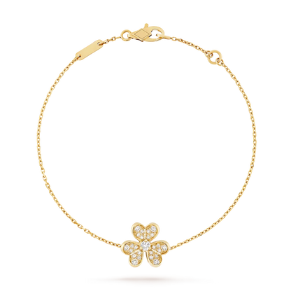 [Peak]LUMINOUS BLOSSOM SINGLE-MOTIF CHARM BRACELET