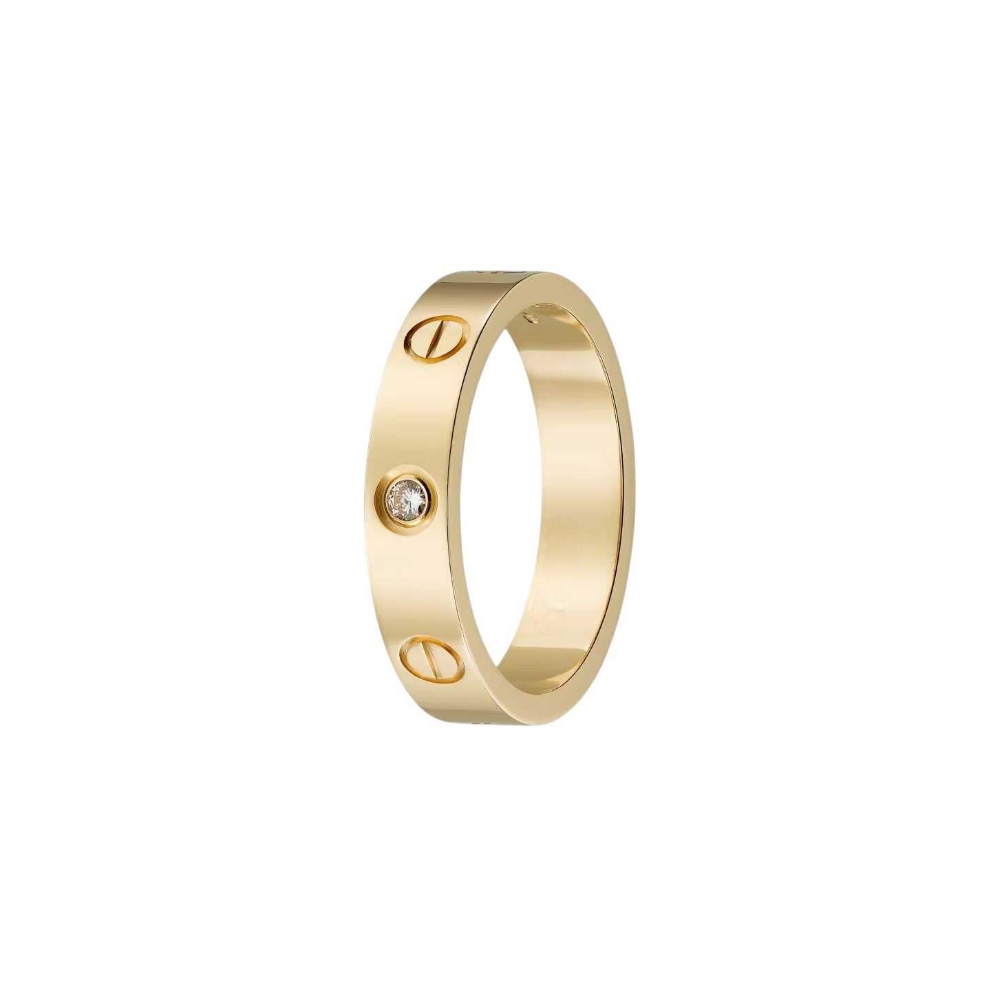 [Peak]LOVE 4MM 1 DIAMOND RING