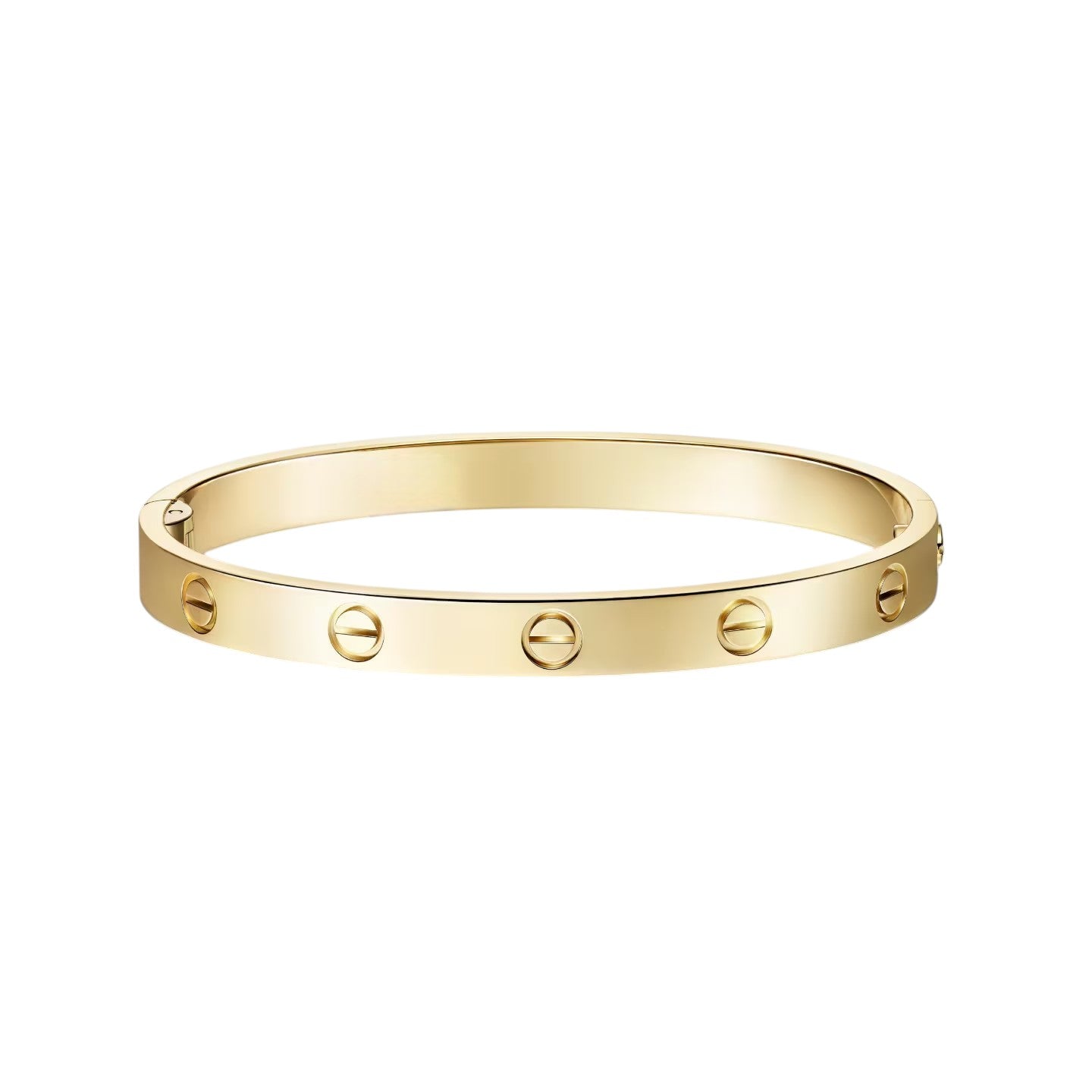 [Peak]CLASSIC 6.1MM LOVE SINGLE-SCREW CLOSURE BANGLE