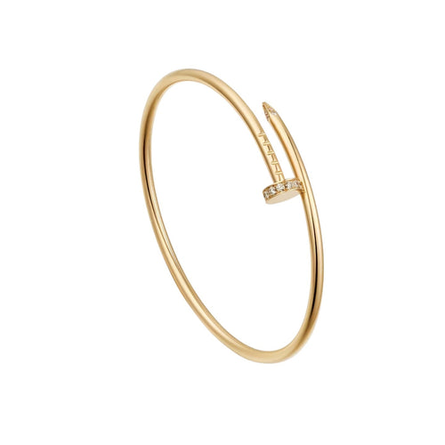[Peak]JUSTE UN CLOU 2.5MM SMALL MODEL DIAMOND BANGLE