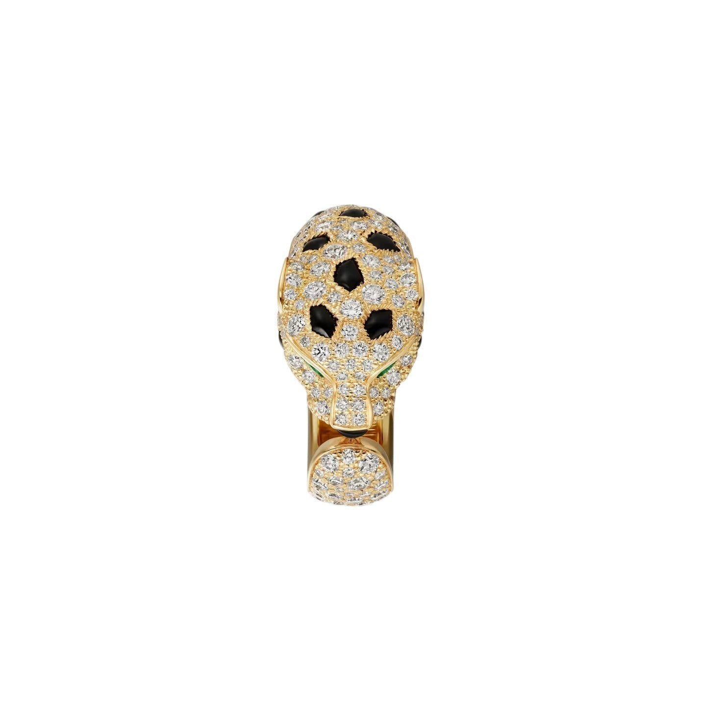 [Peak]PANTHÈRE DE DIAMOND HALF-PAVÉ MEDIUM RING