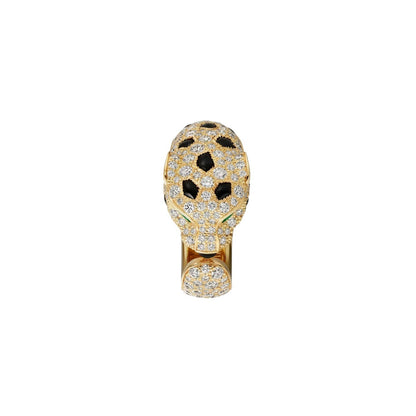 [Peak]PANTHÈRE DE DIAMOND HALF-PAVÉ MEDIUM RING