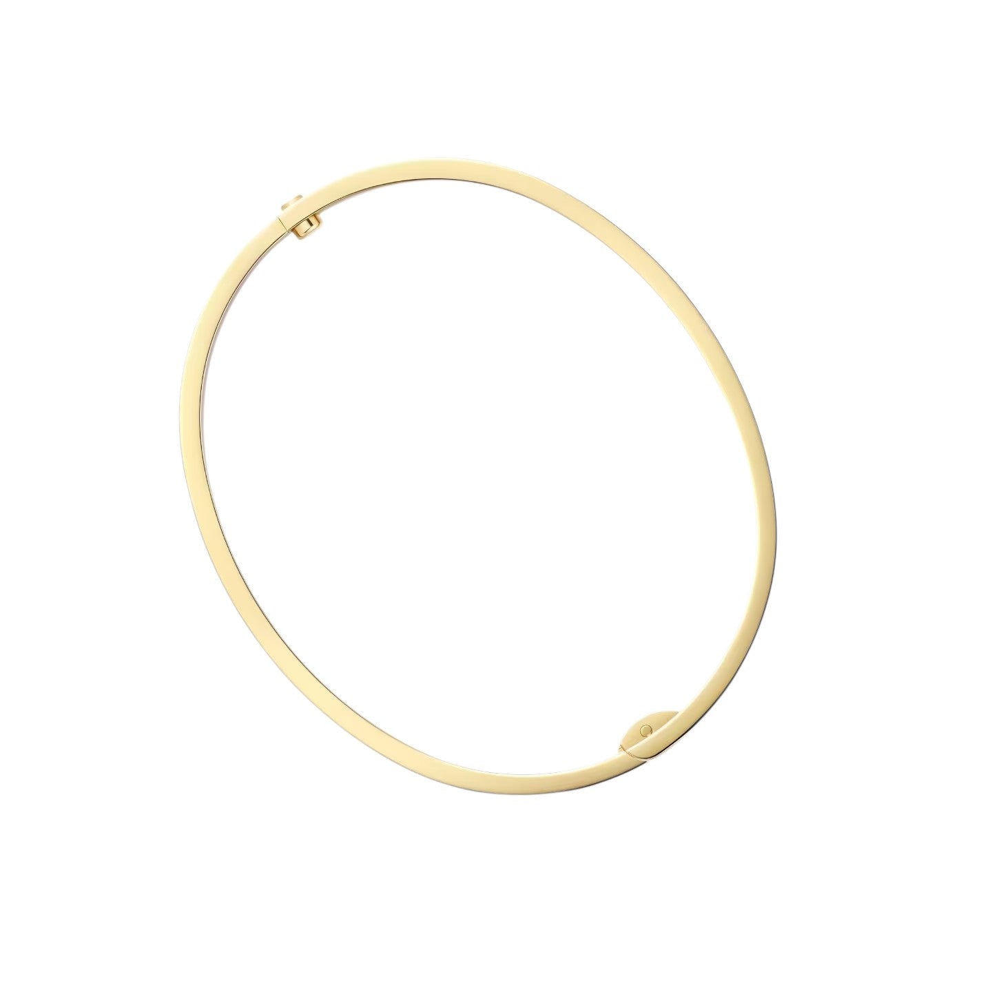 [Peak]CLASSIC 6.1MM LOVE SINGLE-SCREW CLOSURE BANGLE - 10-DIAMOND
