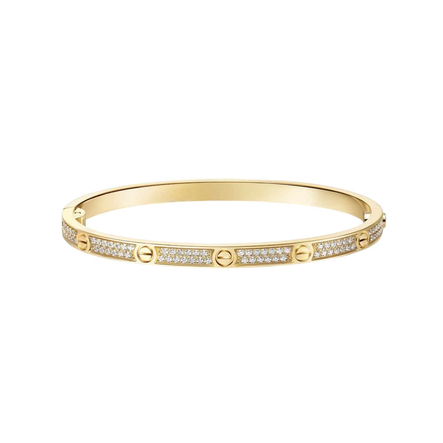 [Peak]CLASSIC 3.65MM LOVE FULL PAVE BANGLE