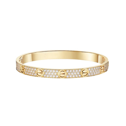 [Peak]CLASSIC 6.1MM LOVE BANGLE - FULL PAVÉ