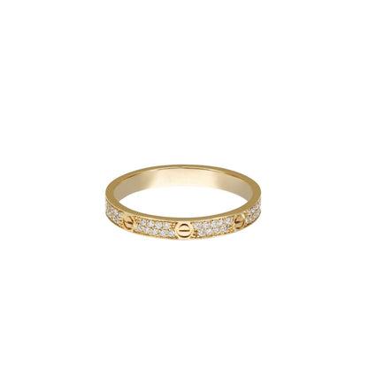 [Peak]LOVE 2.6MM PAVÉ DIAMOND RING
