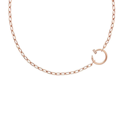[Peak]CLOU DIAMOND NAIL PENDANT NECKLACE