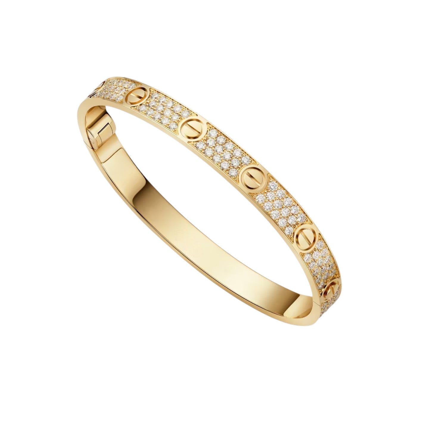 [Peak]CLASSIC 6.1MM LOVE BANGLE - FULL PAVÉ
