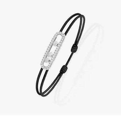 [Peak]CARE(S) PAVÉ CORD BRACELET