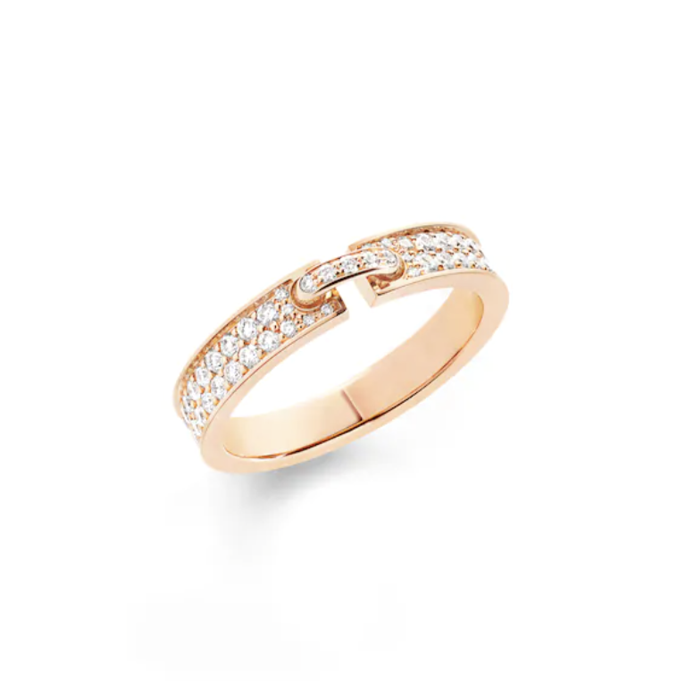 [Peak]ALLIANCE LIENS VIDENCE PAVED DIAMOND 4MM RING