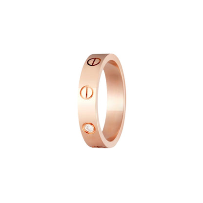 [Peak]LOVE 4MM 1 DIAMOND RING
