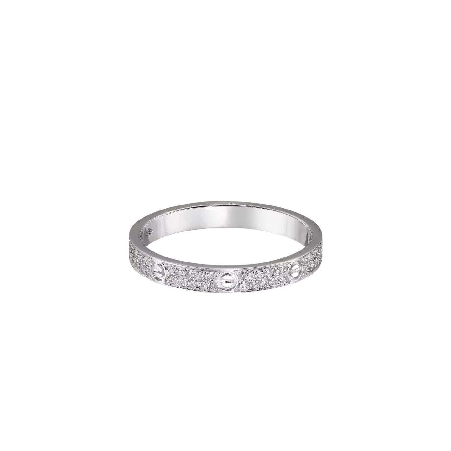 [Peak]LOVE 2.6MM PAVÉ DIAMOND RING