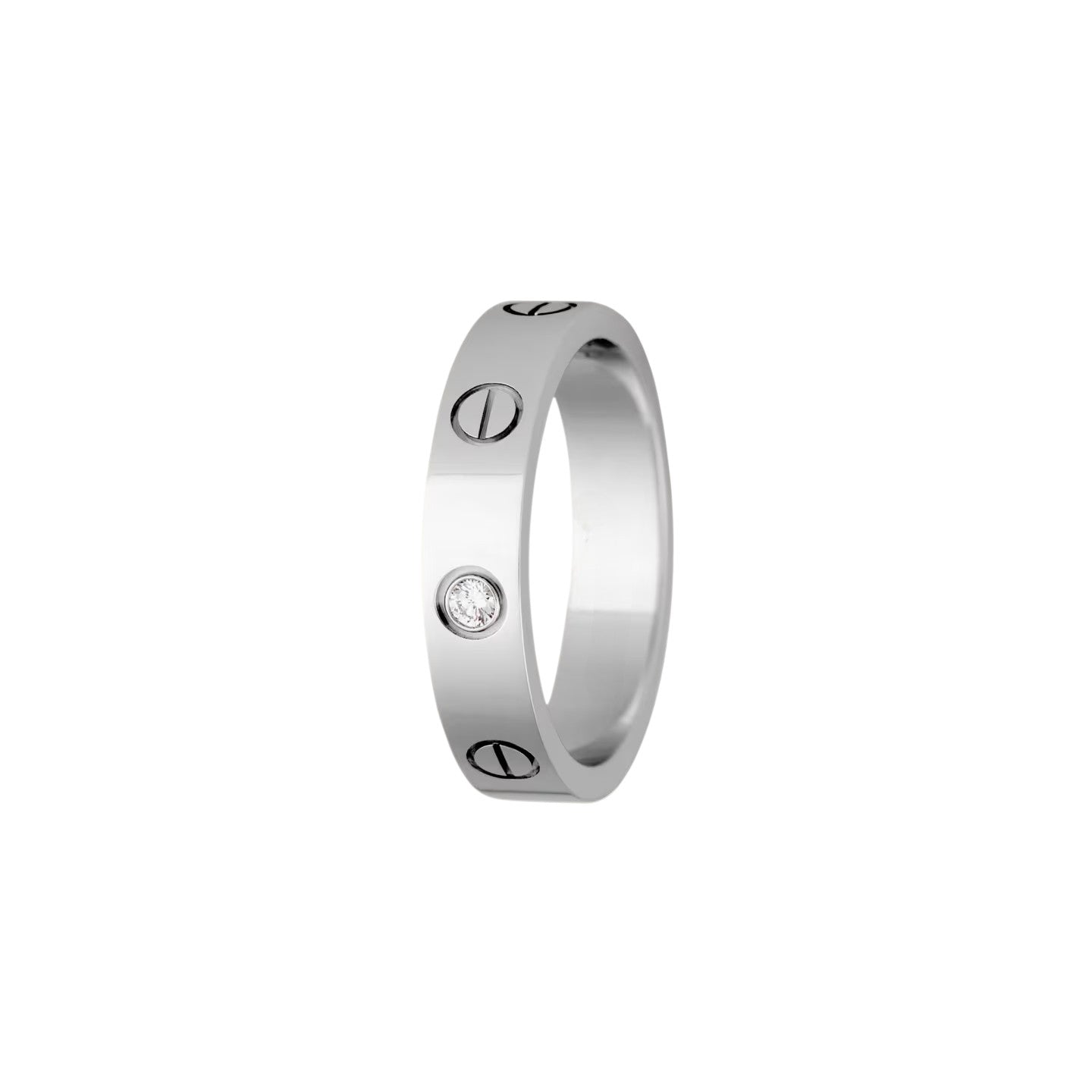 [Peak]LOVE 4MM 1 DIAMOND RING