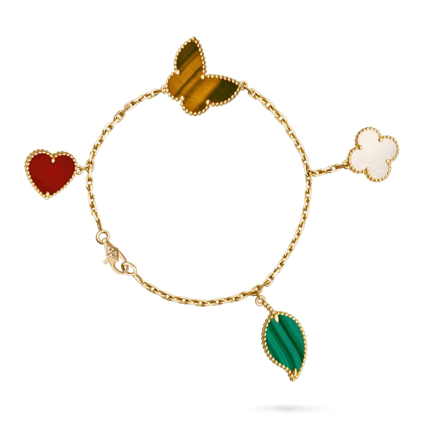 [Peak]LUCKY NATURE MULTI-CHARM BRACELET