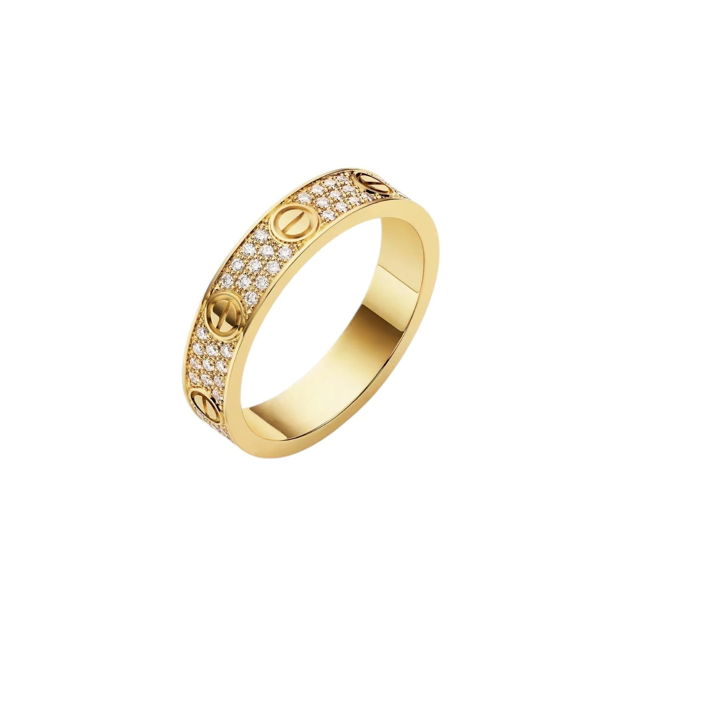 [Peak]LOVE 4MM PAVÉ DIAMOND RING