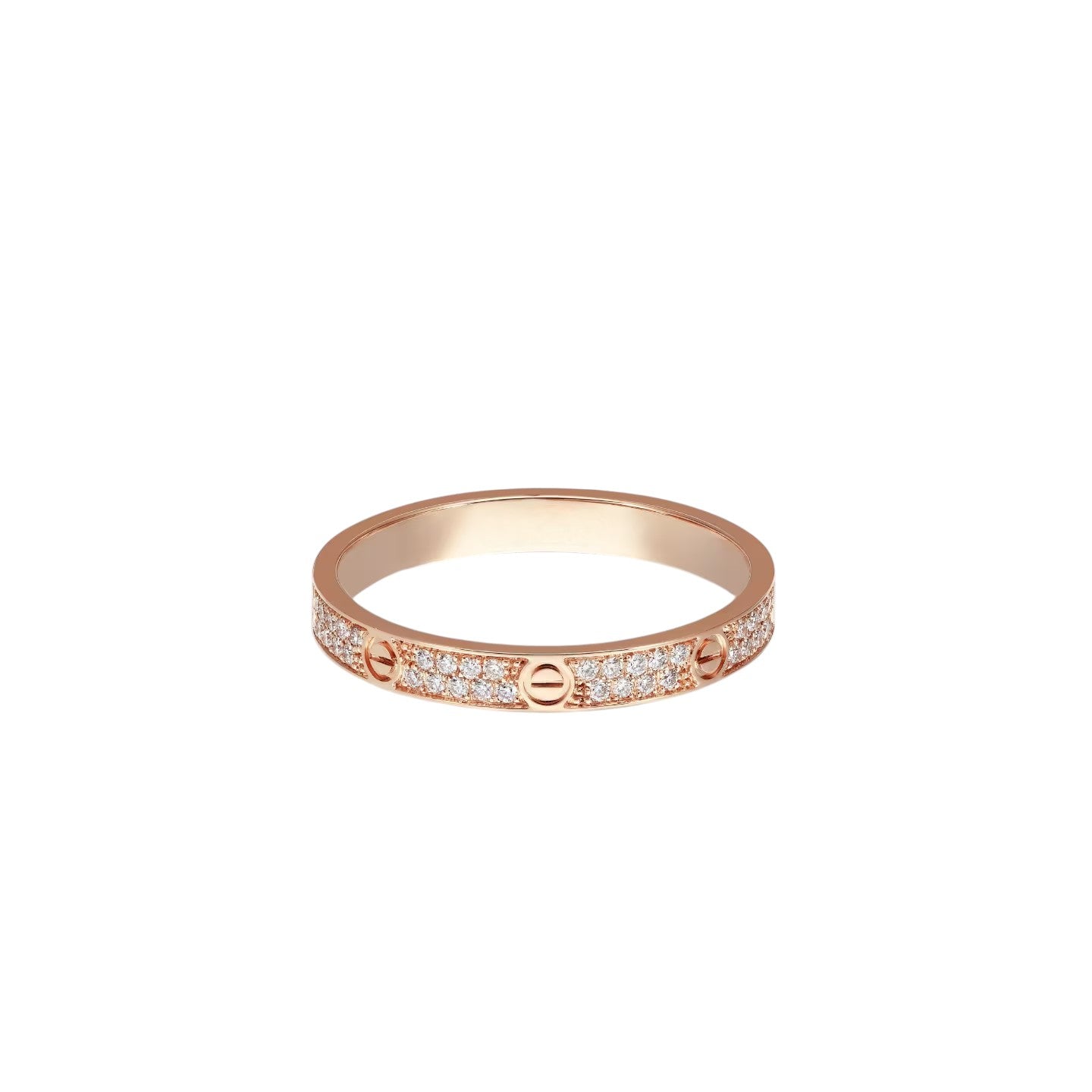 [Peak]LOVE 2.6MM PAVÉ DIAMOND RING
