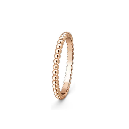 [Peak]SIGNATURE PERLÉE BEADED BAND RING