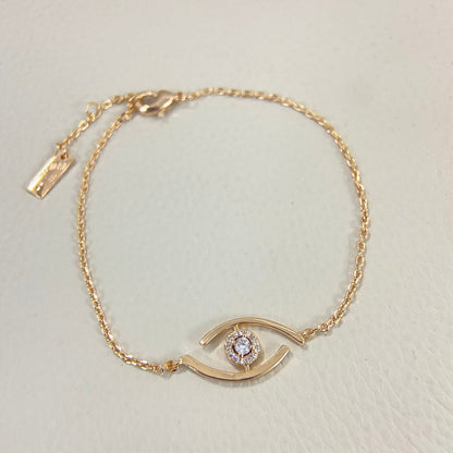 [Peak]LUCKY EYE PAVÉ-SET DIAMOND BRACELET