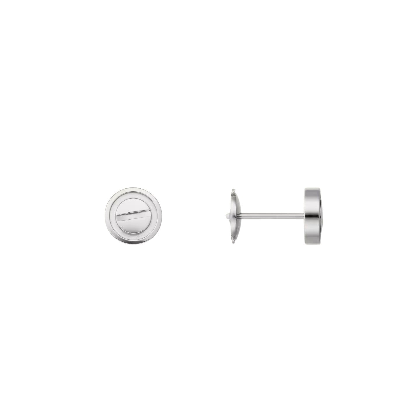 [Peak]LOVE 7.2MM HOOP EARRINGS