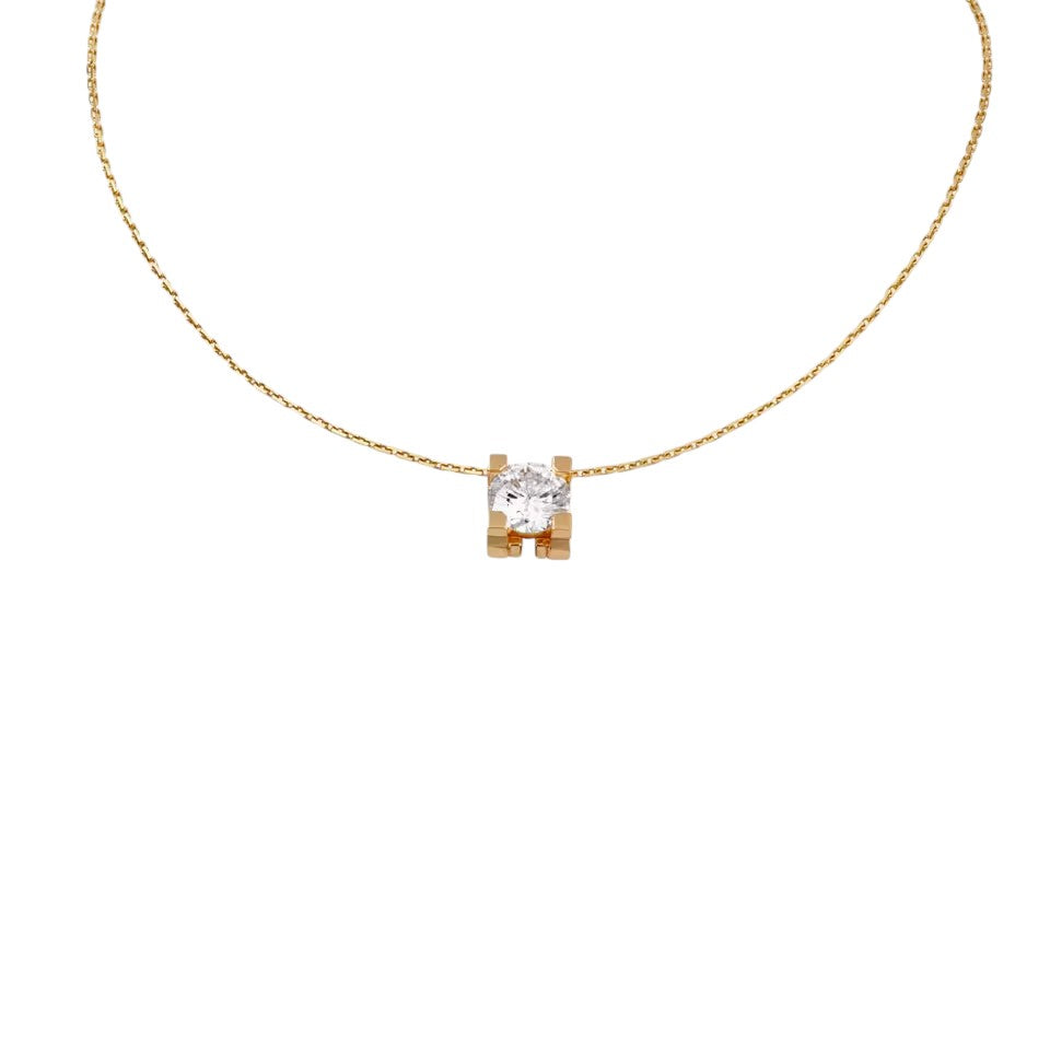 [Peak]C DE PENDANT DIAMOND NECKLACE