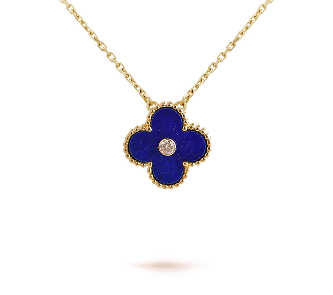 [Peak]LIMITED EDITION CHRISTMAS CLOVER FLOWER NECKLACE - 15MM ANNUAL COLLECTIBLE PENDANT