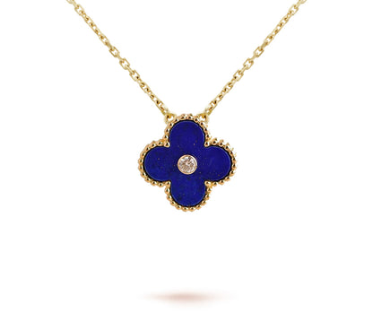 [Peak]LIMITED EDITION CHRISTMAS CLOVER FLOWER NECKLACE - 15MM ANNUAL COLLECTIBLE PENDANT
