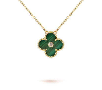 [Peak]LIMITED EDITION CHRISTMAS CLOVER FLOWER NECKLACE - 15MM ANNUAL COLLECTIBLE PENDANT