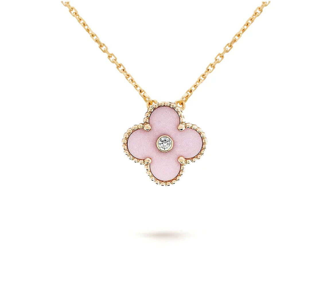 [Peak]LIMITED EDITION CHRISTMAS CLOVER FLOWER NECKLACE - 15MM ANNUAL COLLECTIBLE PENDANT