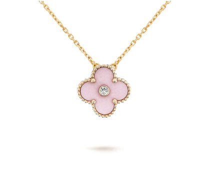 [Peak]LIMITED EDITION CHRISTMAS CLOVER FLOWER NECKLACE - 15MM ANNUAL COLLECTIBLE PENDANT