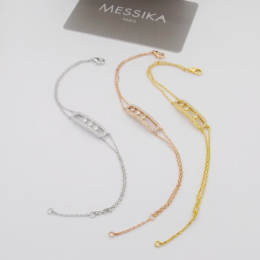 [Peak]MOVE CLASSIQUE PAVÉ DIAMOND BRACELET