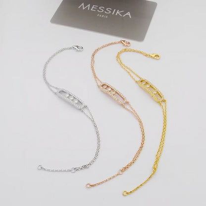 [Peak]MOVE CLASSIQUE PAVÉ DIAMOND BRACELET