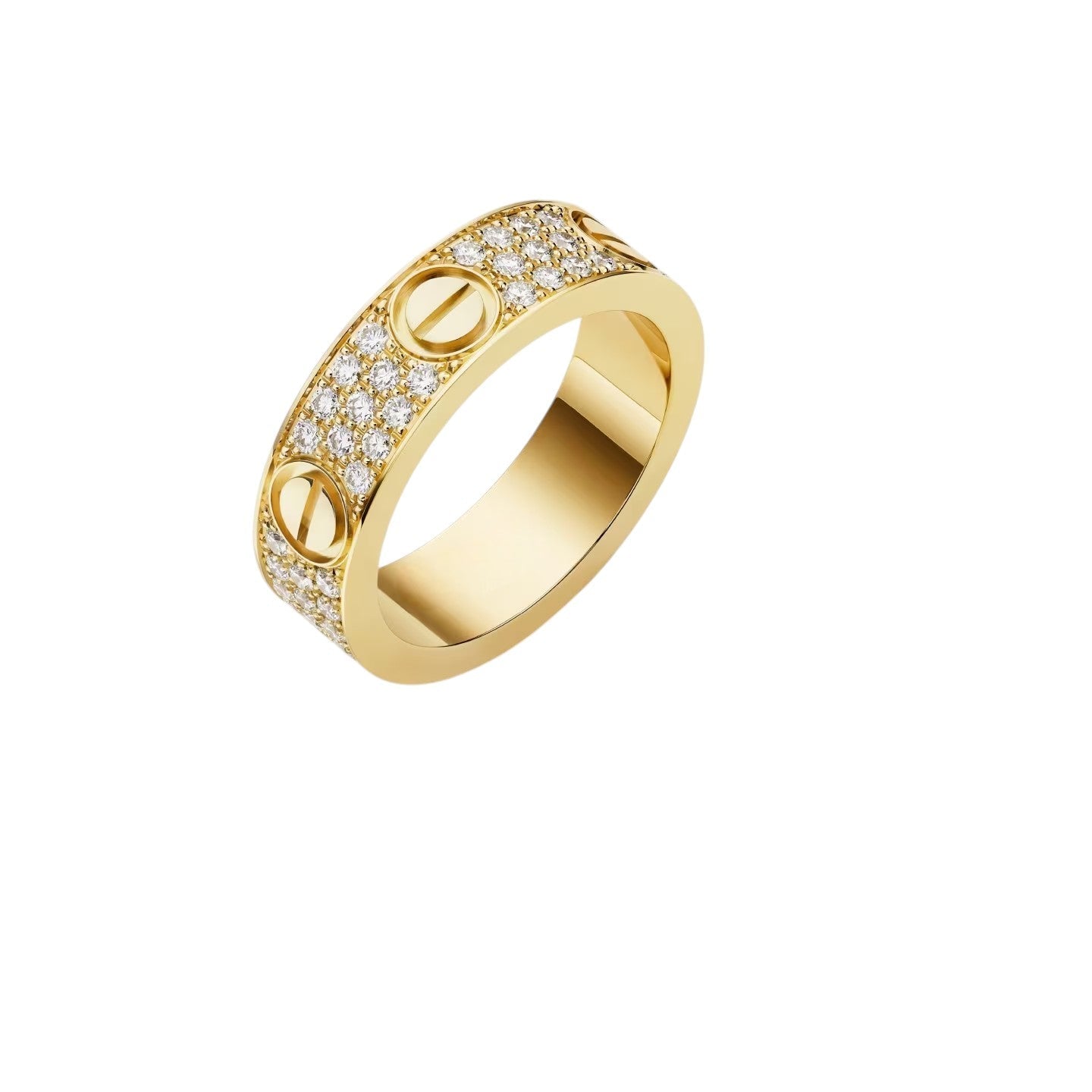 [Peak]LOVE 5.5MM FULL-PAVÉ DIAMOND RING