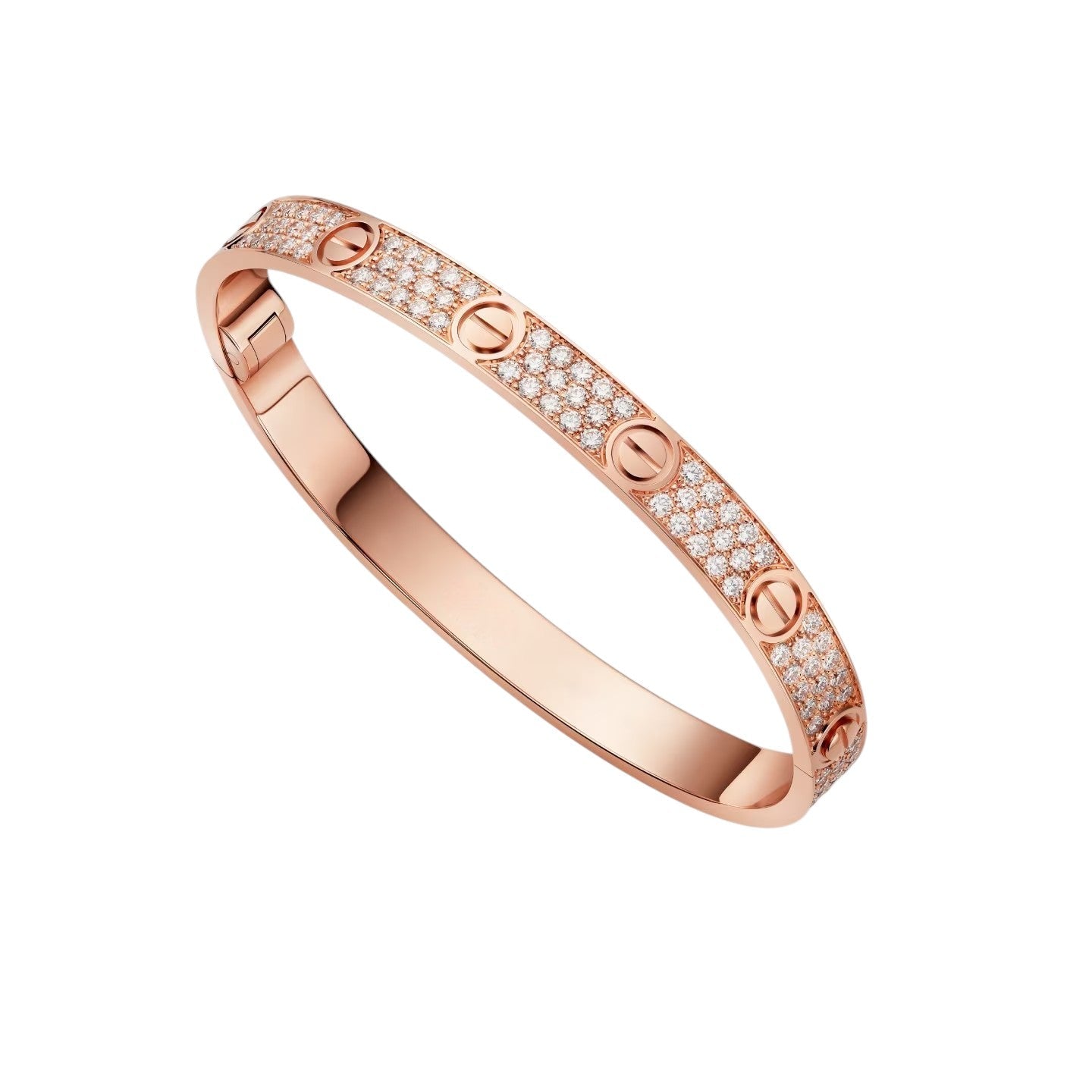 [Peak]CLASSIC 6.1MM LOVE BANGLE - FULL PAVÉ
