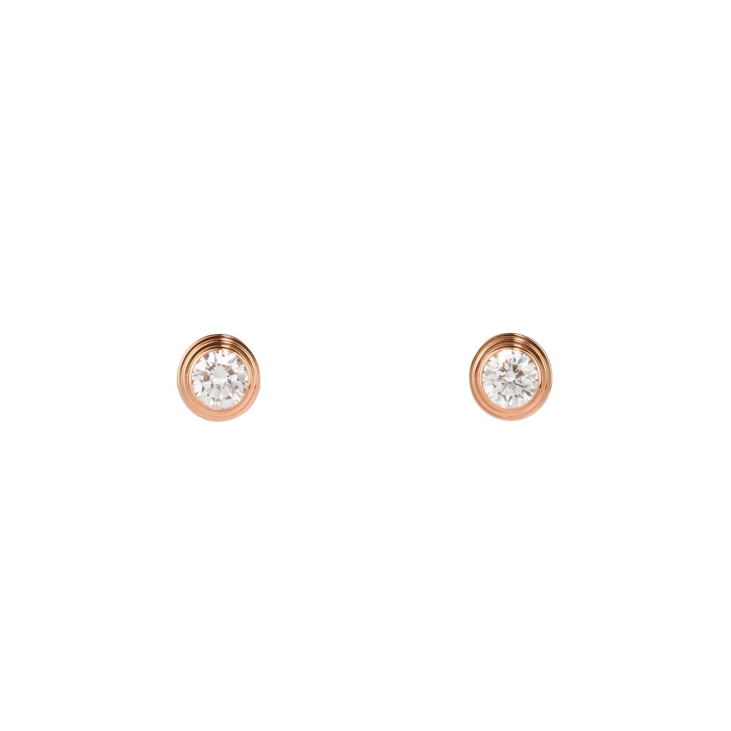 [Peak]D'AMOUR 5MM DIAMOND STUD EARRINGS