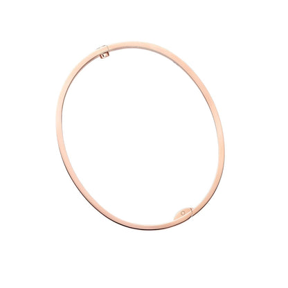 [Peak]CLASSIC 6.1MM LOVE SINGLE-SCREW CLOSURE BANGLE - 4-DIAMOND