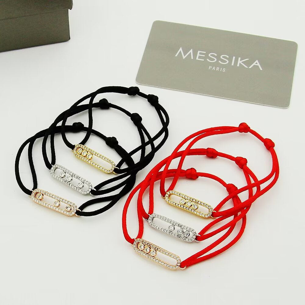 [Peak]CARE(S) PAVÉ CORD BRACELET