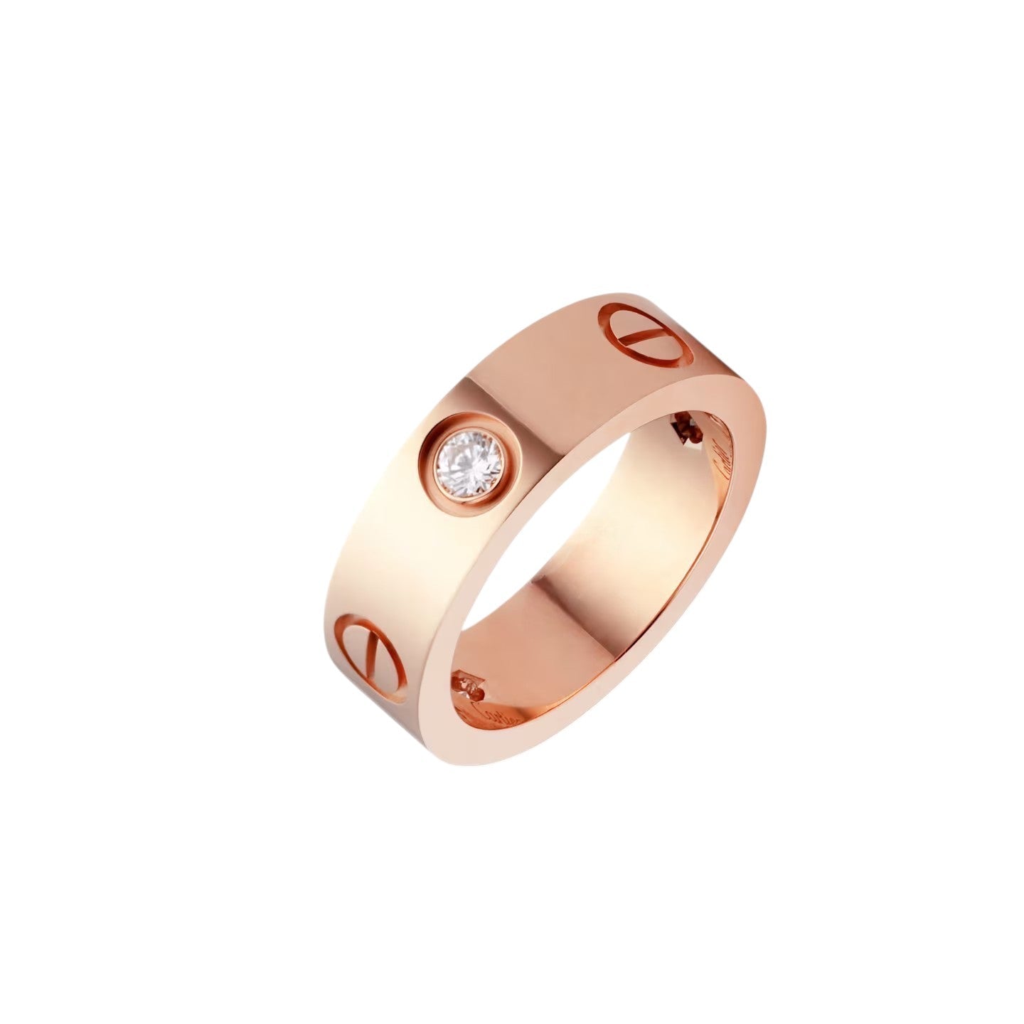 [Peak]LOVE 5.5MM 3 DIAMONDS RING