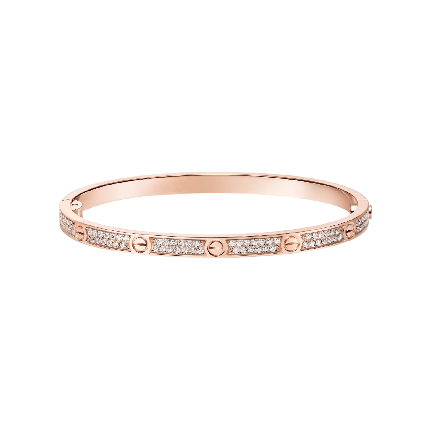 [Peak]CLASSIC 3.65MM LOVE FULL PAVE BANGLE